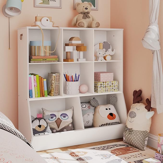 HOOBRO Kids Bookshelf, Toy Storage Organzier - Image 2