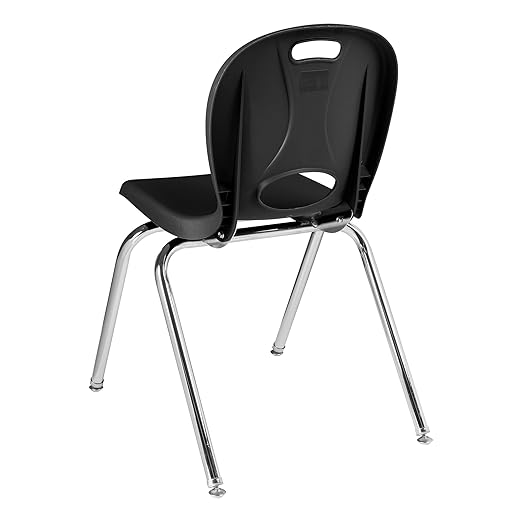 Learniture LNT-116-CSW-BK Learniture Structure Series Stackable School Chairs - Image 5