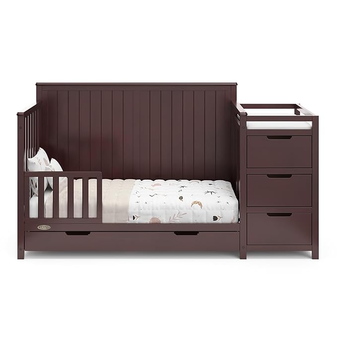 Graco Hadley All-in-One Convertible Crib & Changer – GREENGUARD Gold Certified - Image 14