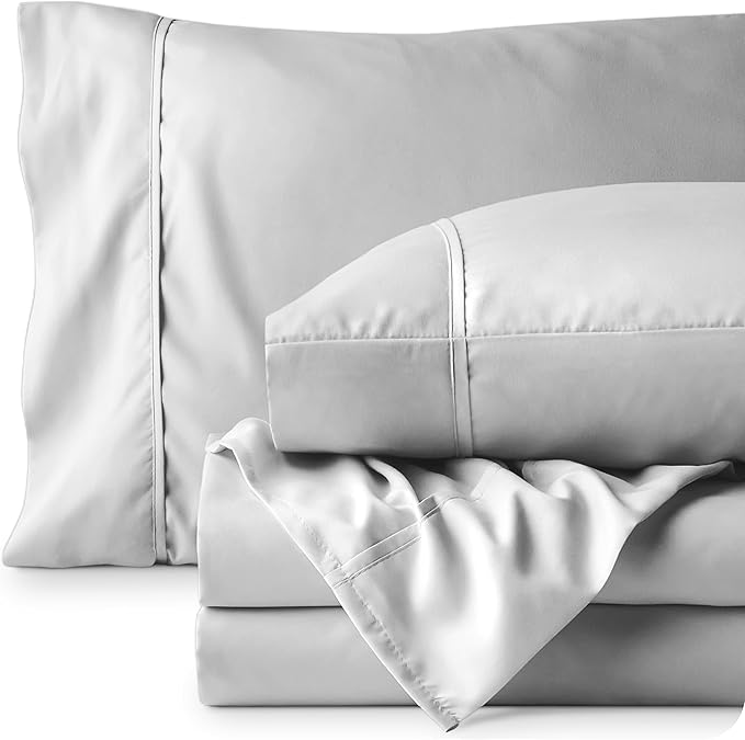 Bare Home Short Queen Sheet Set - Image 9