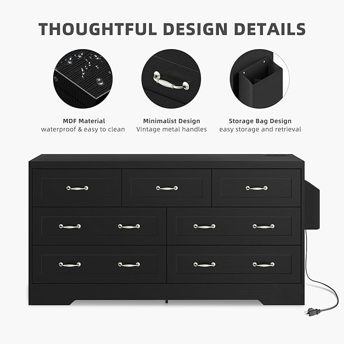 YITAHOME Drawers TV Stand for 65 inches - Image 6