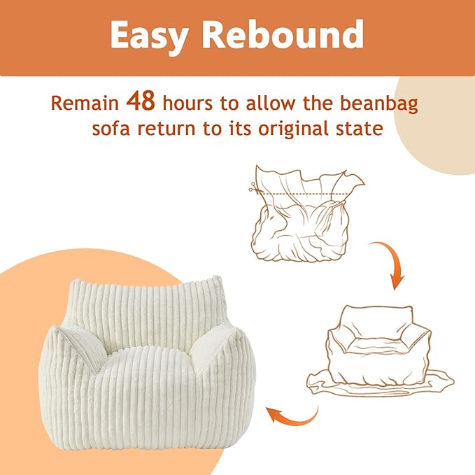 Giant Bean Bag Chairs for Adults - Image 9