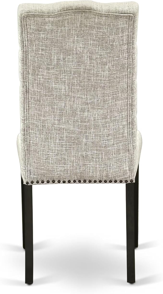 East West Furniture V677EL635-5 5 Piece Modern Dining Table Set Includes a - Image 13