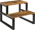 IBUYKE 2-Step Wooden Step Stools by IBUYKE