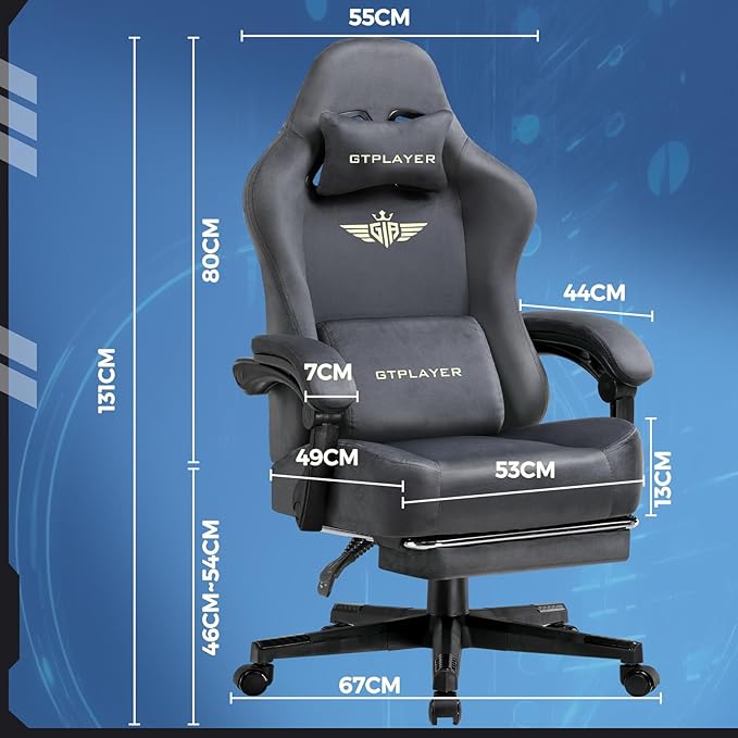 GTPLAYER Gaming Chair Fabric - Image 2