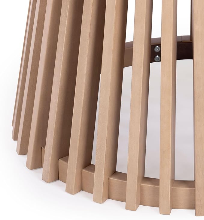 Plank+Beam Lido Round Dining Table, Minimalist Kitchen Table - Image 5