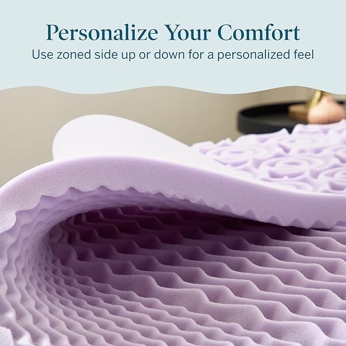 Lucid Lavender-Infused Mattress Topper - Image 5