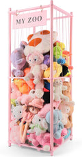 Stuffed Animal Storage Zoo, Wooden Stuffed Animal Organizer by GLDZI