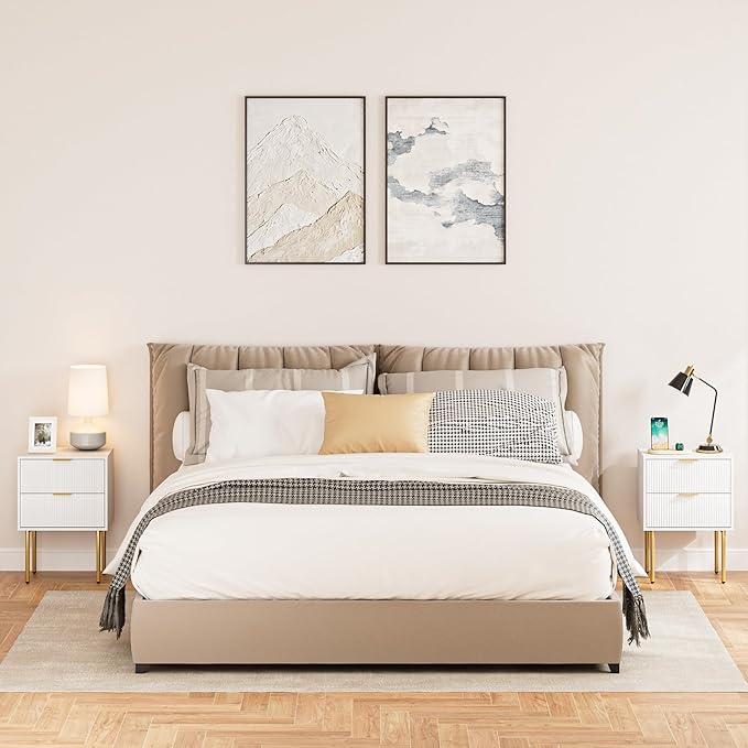 Nightstand, Morden Bedside Table - Image 9