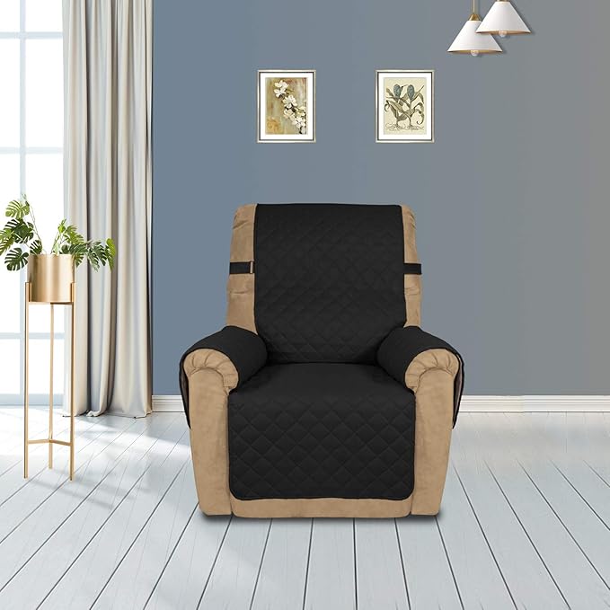 PureFit Reversible Sofa Cover Water Resistant Recliner Couch Cover, Machine - Image 2