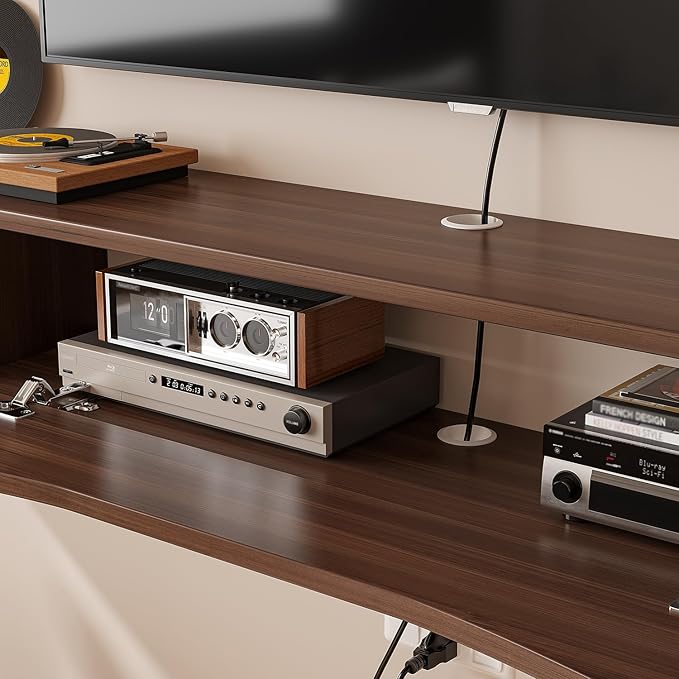Floating TV Stand, Floating TV Console, Under TV Shelf - Image 5