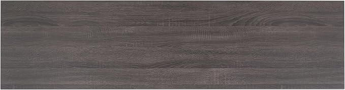 SAFAVIEH Aricia TV Stand for up to 65" Flatscreen – Distressed Black, 2 Sliding - Image 3