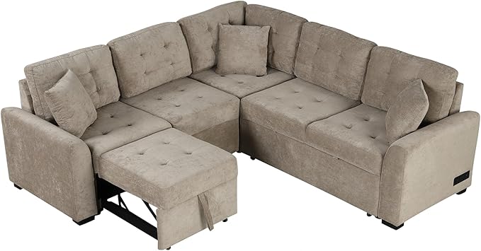 82" Convertible Sleeper Sofa - Image 14