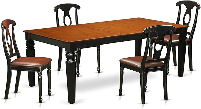 East West Furniture LGKE5-BCH-LC 5 Piece Dinette Set by EastWestFurniture