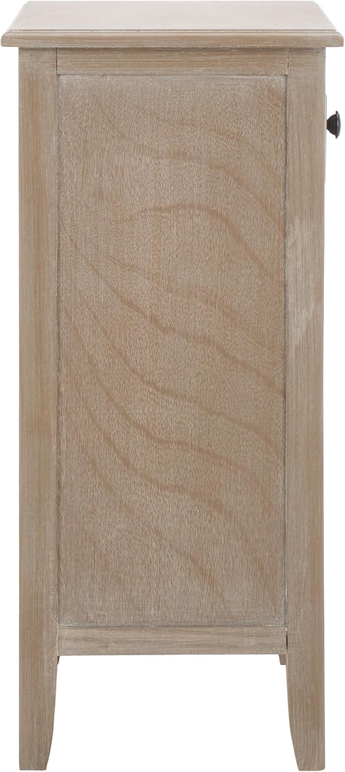 Safavieh Home Collection Everly Drawer White Wash 1-Drawer 2 Removable Baskets - Image 10