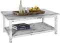 Country Cottage 42-Inch Farmhouse Coffee Table by AlaterreFurniture