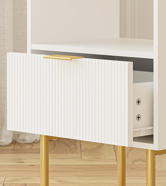 Masupu Night Stand, Mid-Century Bedside Table - Image 4