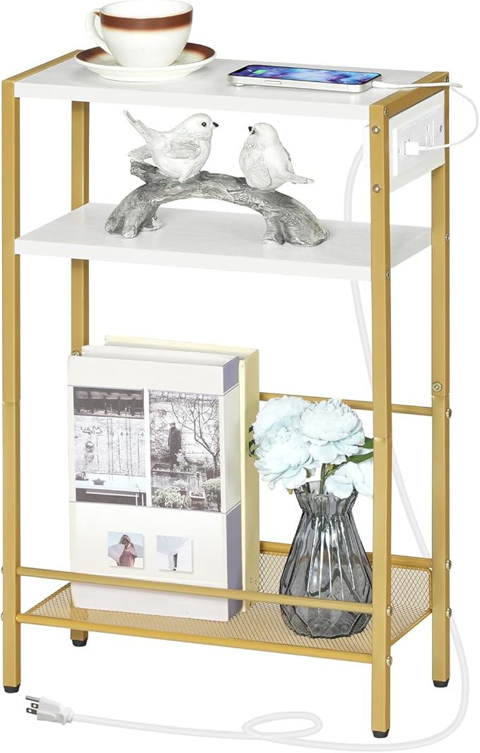 HOOBRO Small Narrow Side Table - Image 8