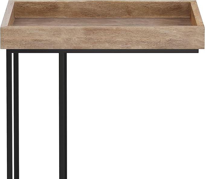 SIMPLIHOME Gallagher SOLID MANGO WOOD and Metal 12 inch Wide Rectangle - Image 5