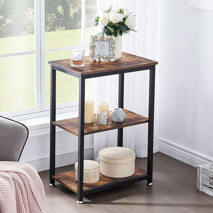 VECELO Tall End Side Table - Image 4