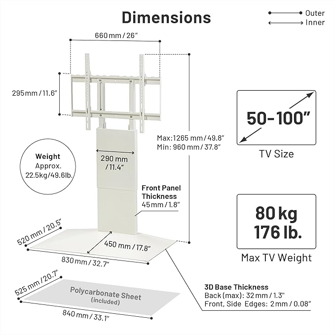 WALL V4 | Sleek Shallow Floor TV Stand - Image 7