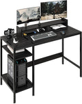 Computer Gaming Desk with Monitor Stand, Home Office Desk Suitable by VivomexisAura
