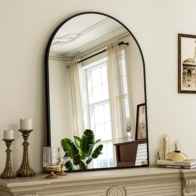 Arch Bathroom Mirror, 20x30 inch Arched Bathroom Mirror/Wall Mounted Vanity - Image 6
