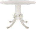 Safavieh Home Forest Traditional Antique White Drop Leaf Dining Table by SAFAVIEH