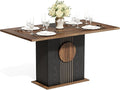 LITTLE TREE Rectangle Dining Table, Modern Kitchen Table Set by LITTLETREE