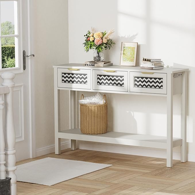 Entryway Table, Boho Console Table - Image 2