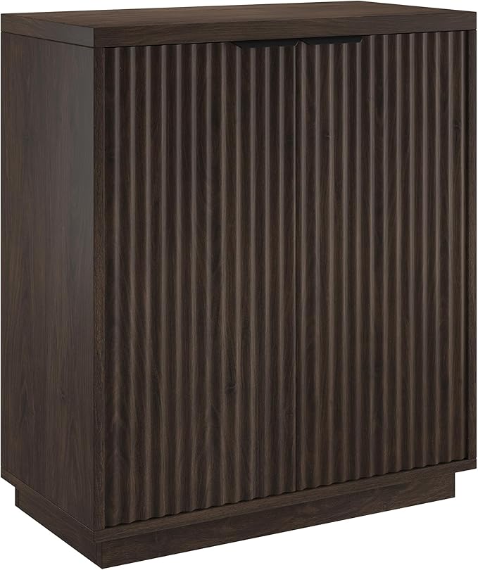 Henn&Hart 28" Wide Rectangular Accent Cabinet in Alder Brown, by HennHart