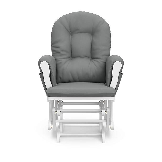 Storkcraft Premium Hoop Glider & Ottoman — GREENGUARD Gold Certified Nursery - Image 13