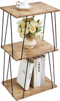 Tall Side Table, Small End Table, 29 inch High Entryway Table, Bedside Table by KJGKKHOME