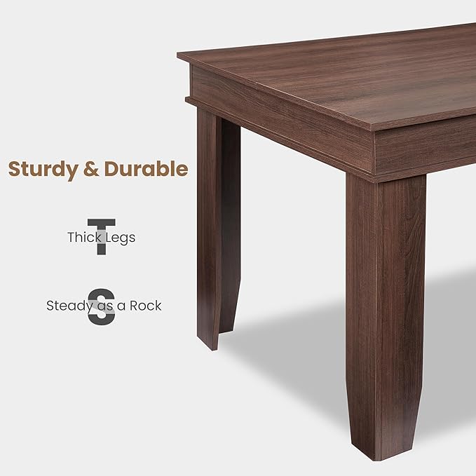 GarveeHome Farmhouse Dining Table - Image 6