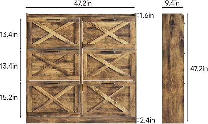 Maupvit Large Shoe Storage Cabinet - Image 2