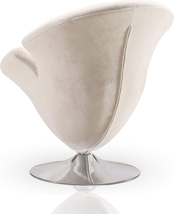 Manhattan Comfort Tulip Swivel Accent Chair Set of 2 - Image 8
