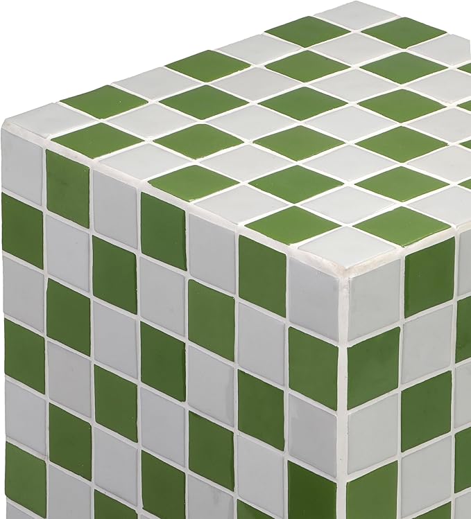 JONATHAN Y END2000J Callista 18" Modern Bohemian Ceramic Tiled Rectangle End - Image 5