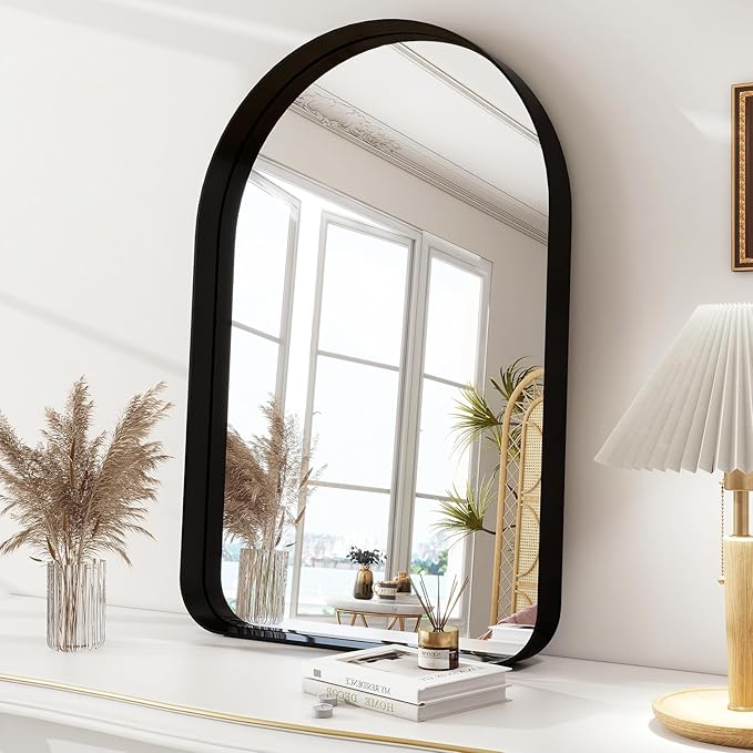 38"x26" Arched Bathroom Mirror - Image 2