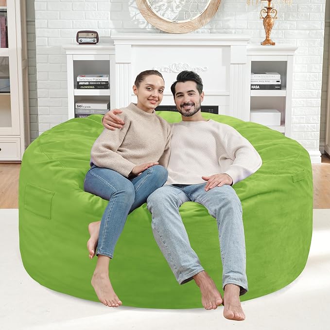 4FT Bean Bag Chair, Large Bean Bag Chairs - Image 2