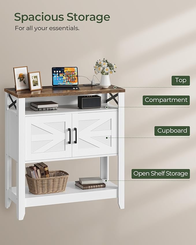 Console Table, Farmhouse Sofa Table - Image 6