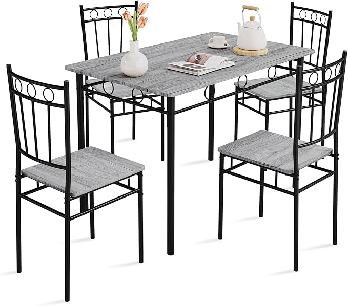 Vipbear Kitchen Dining Table Set - Image 9