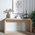 KEIKI Wood Console Table Behind Couch & Sofa, Retro Style by Unknown