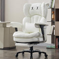 Efomao White Big and Tall Office Chair by OFFICECHAIR