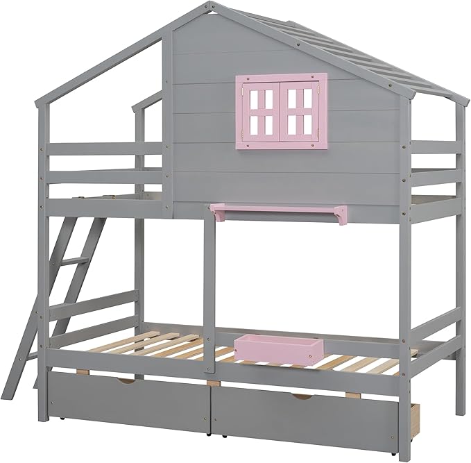 Ball & Cast Twin Over Twin Size Bunk Bed - Image 6