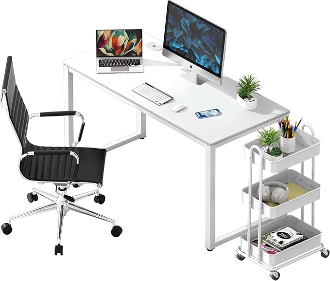 SHW 48-Inch Commercial-Grade Office Computer Desk - Image 4