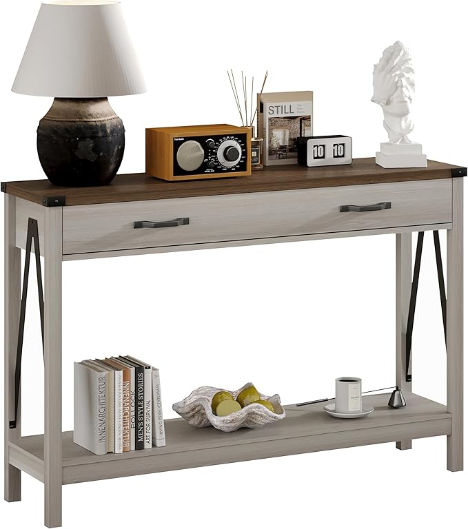 ChooChoo 47'' Farmhouse Console Table - Image 8