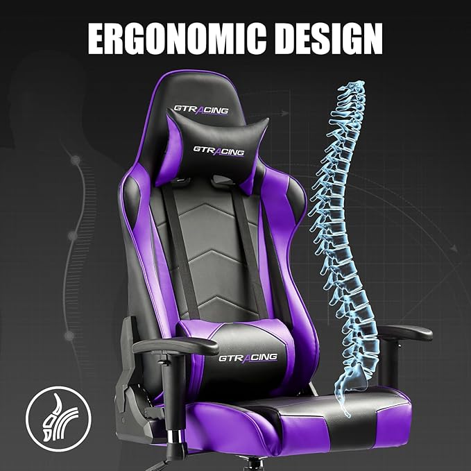 GTRACING Gaming Chair, Ergonomic Office Computer Chair - Image 4