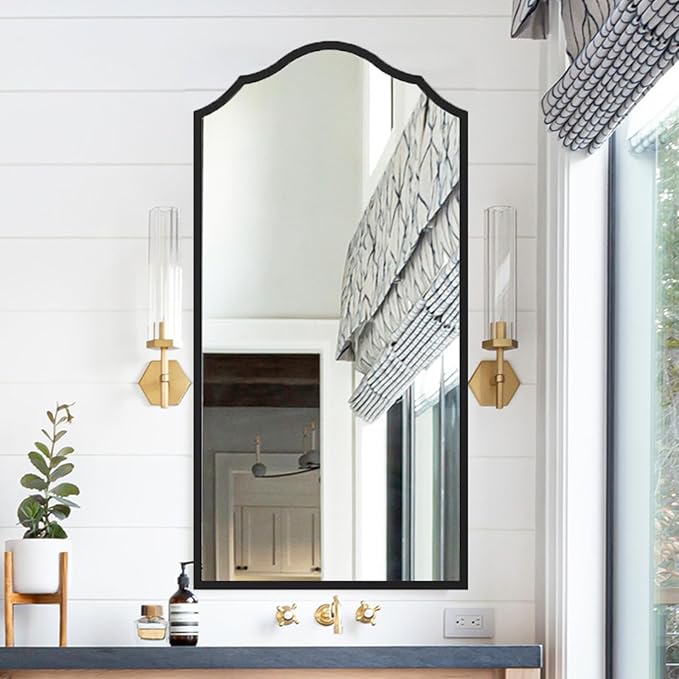 Arched Bathroom Mirror for Wall by AutdotWallMirrors