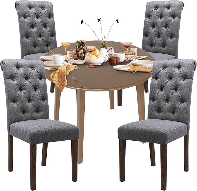 COLAMY 5-Piece Extendable Dining Table Set by COLAMYINC