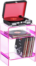 Acrylic Record Player Table by AcrylicTableFurniture